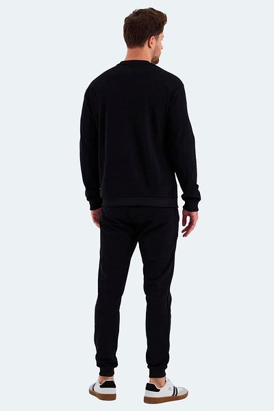 Slazenger Ανδρική αθλητική φόρμα OFFENDER KTN Μαύρο