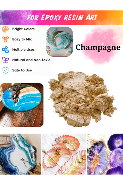 Sirius Hobi Epoksi Reçine Boyası Mica Powder İnci Sedefli Pigment İnci Tozu C...