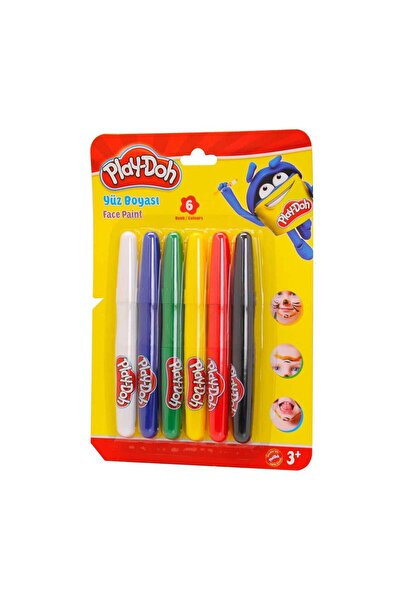 Play Doh Yüz Boyası 6 Renk