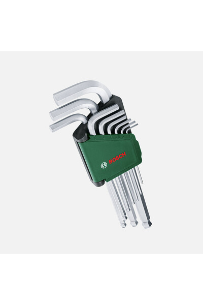 Bosch Alyan Anahtar Takımı Hex 9 Parça