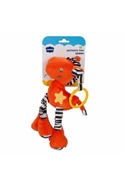 Minibo Sevimli Zebra Aktivite Oyuncağı