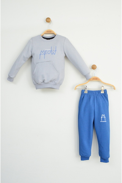 Minibey Printed Baby Two-Piece Set (6-24 Months)