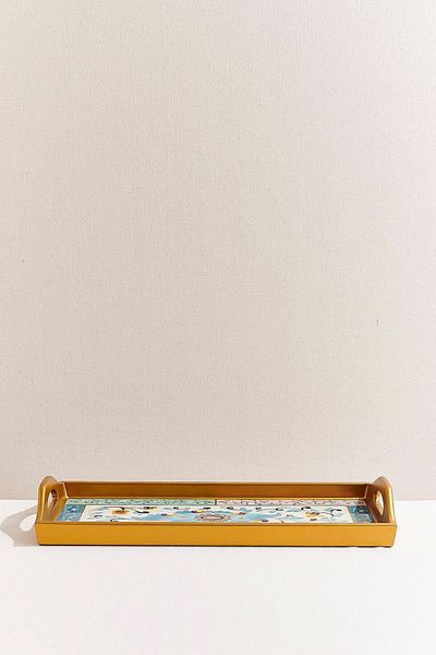 Paşabahçe Antique Patterned Tray 51X 20X 5 cm