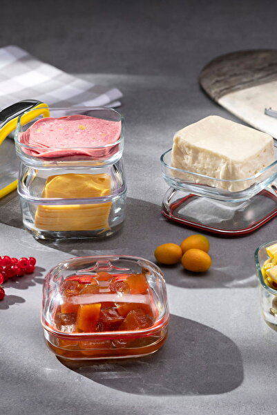 Paşabahçe Plus Saklama Kabı Silikonlu 200 cc