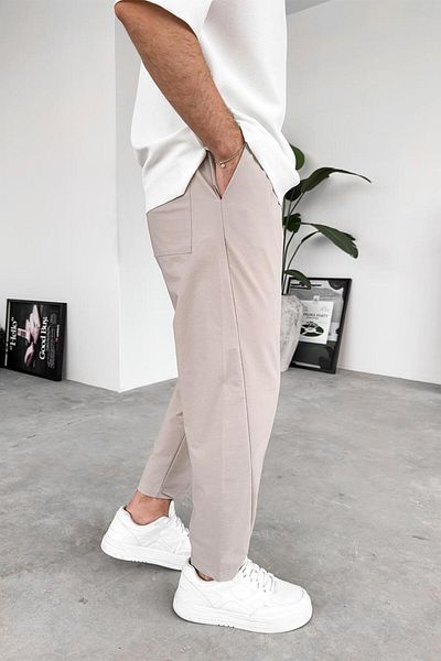 HAFKAGİYİM Stone Patch Λεπτομέρεια Parachute Boyfriend Παντελόνι