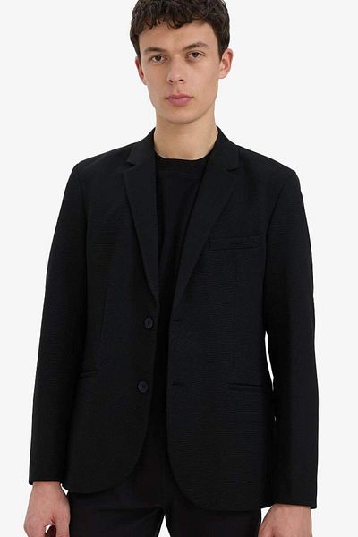 DeFacto New Season Slim Fit Slim Fit Half Liner Χτενισμένο Βαμβακερό Μπουφάν Blazer