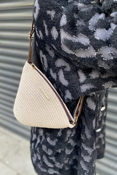 PurpleART GEANT DE UMĂR DE FEMEI, MINGE-CAFEA, CU aspect de paie, din fir de ...