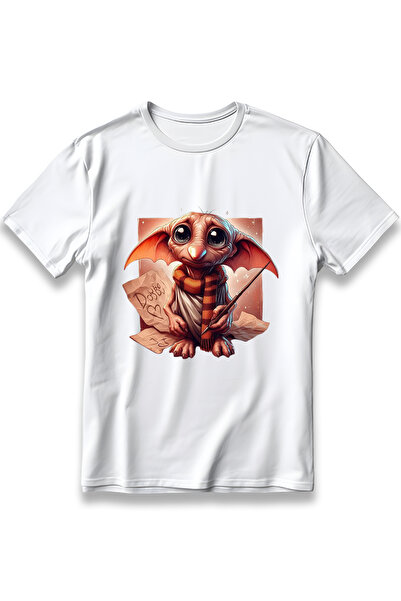 EZG Business Tricou gros din bumbac 100% Harry Potter Model Dobby Ev Hagrid