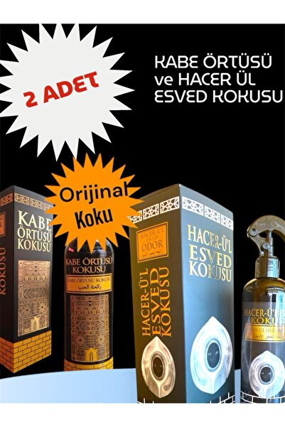 CERAN KOLONYA Hacer -ül Esvet Kokusu Ve Kabe Örtüsü 400 ml Sprey