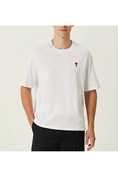 FREEDOM STOREE Μπλουζάκι Velmora Crew Neck με τύπωμα oversized - Λευκό -