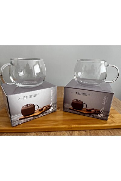 Paşabahçe Lite 2 Adet Cam Kupa 410cc