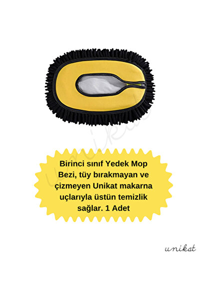 UNIKAT YENİ TASARIM Teleskopik Saplı Araç Yıkama Süpürgesi Fırçasının Yedek M...