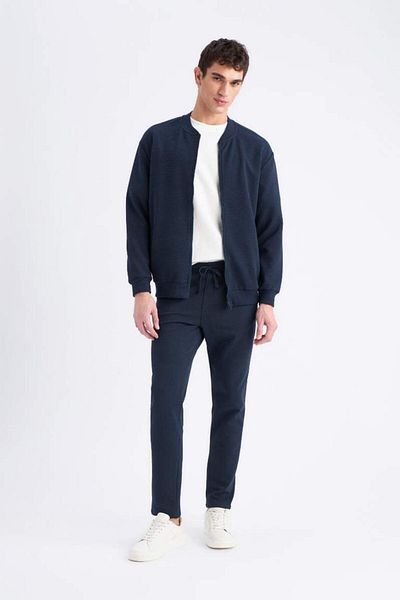 DeFacto New Season Relax Fit College Collar Bomber Cardigan