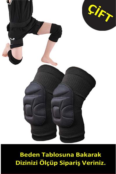 Liggo Double Adult Volleyball Knee Pad Goalkeeper Knee Pad Embossed Sponge Supported