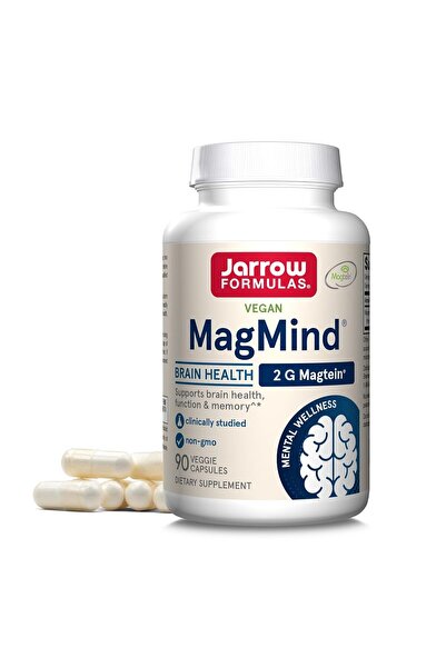 Jarrow Formulas Magmind Magnesium L-threonate Magtein Magnezyum L-treonat Bra...