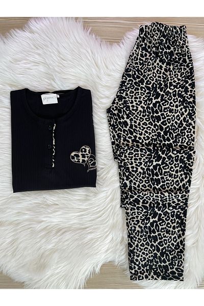 Pijamacs SET DE PIJAMASE PEGASUS CU MOBIL LEOPARD