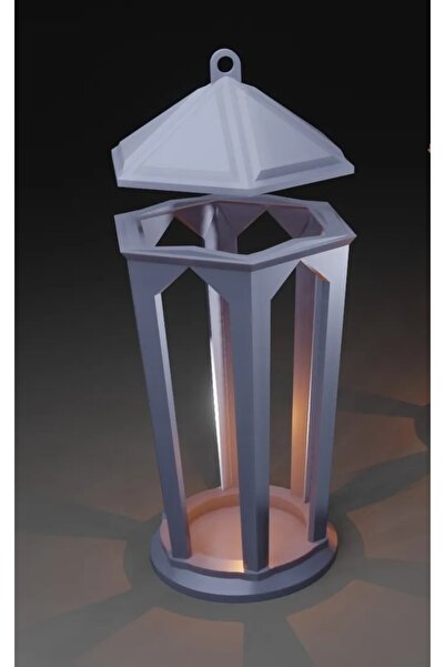 Talha sokak feneri görünümlü mumluk tealight