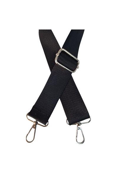 Gloria Polyester Column Adjustable Bag Handle - Phone Strap (120 cm) / Black