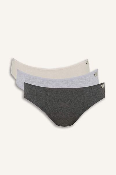 DeFacto Noul sezon Ribana 3 piese Slip Chiloți-Fall in Love
