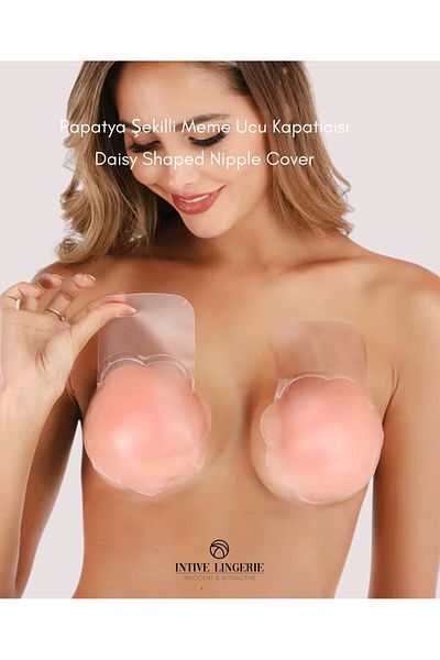 İntive Lingerie Intive Γυναικεία Σιλικόνη Χρώμα δέρματος σε σχήμα μαργαρίτας Ανυψωτικό στήθος Lift/Concealer