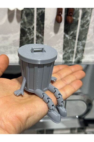 METADESİNG Çöp Kovası Eğlenceli Banyo Dekoratif Figür Seti