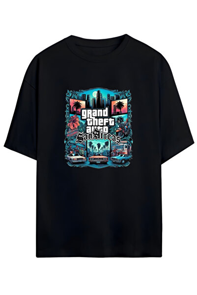 PERISENSE تي شيرت قطني ممشط كبير الحجم 100% قطن - تي شيرت صيفي مريح وفضفاض مط...