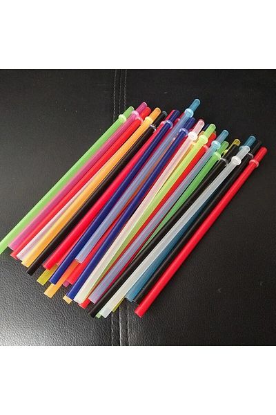Choice 12 قطعة بلون سادة 12 قطعة حزام جديد بلون نقي حزام لامع مسحوق ذهبي أنبوب بلاستيكي سميك وها