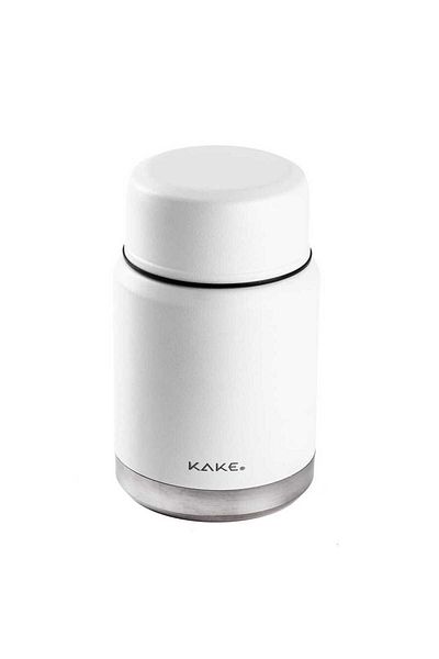 Tantitoni Kake, 500 Ml, Stainless, Leakproof, with Steel Spoon, Food Thermos, Lunch Box, Ginger Kfy-Xd017
