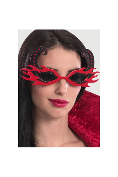 shop Red Flame Party Glasses