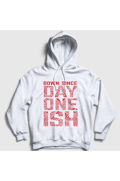 Presmono Unisex White Day One Ish V2 WWE Wrestling Φούτερ με πύλη Usos