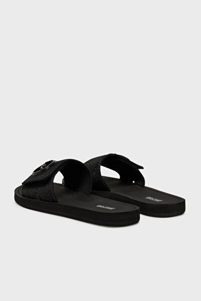 Michael Kors Logolu Simli Terlik 40S4MKFA1D001 TERLİK 40S4MKFA1D 001