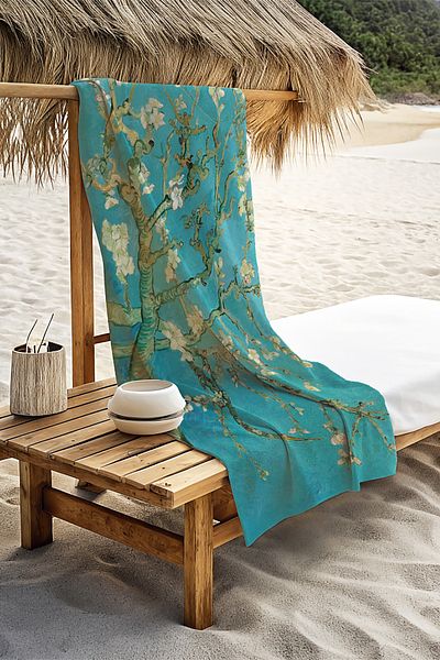 Herarosa Almond Blossom Beach Towel - 75cm X 150cm