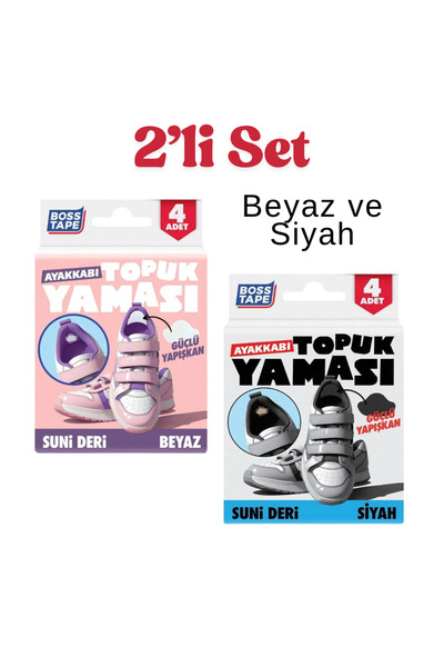 Genel Markalar 2’li Set - Ayakkabı Topuk Yaması Kendinden Yapışkanlı Ayakkabı...