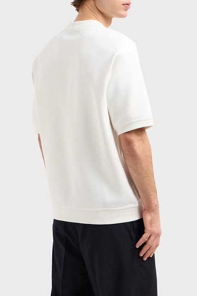 Armani Exchange Armani Exchage Stretch Cotton Regular Fit Crew Neck t Shirt Men t Shirt Xm 000290   Af10818 U0009