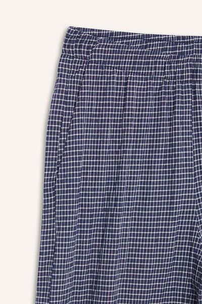 DeFacto New Season Cool Wide Leg Patterned Regular Waist Wide Leg Trousers