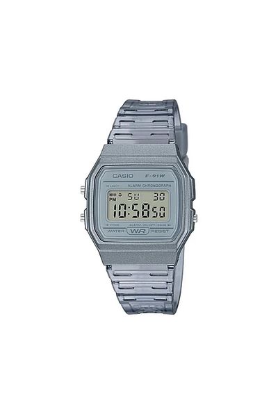 Casio Casio Unisex Digital Resin Band Watch - F-91WS-8DF