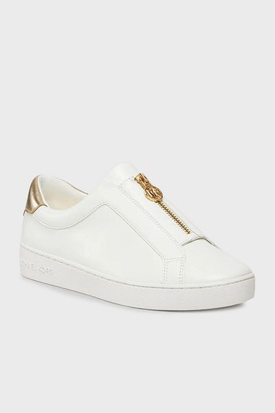 Michael Kors حذاء رياضي بشعار جلدي بسحاب 43R4KTFP2L740 SHOES 43R4KTFP2L 740