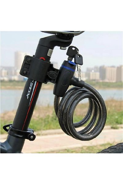 DUHALINE High Security Steel Lock – Durable Protection for Bicycle Motorcycle Scooter and Stroller