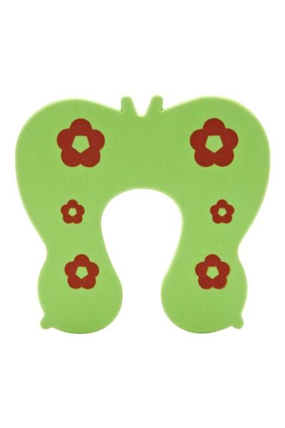 Generic سدادة باب على شكل حيوان كرتوني - أخضر