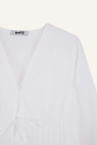 DeFacto New Season Regular Fit Poplin Long Sleeve Tunic
