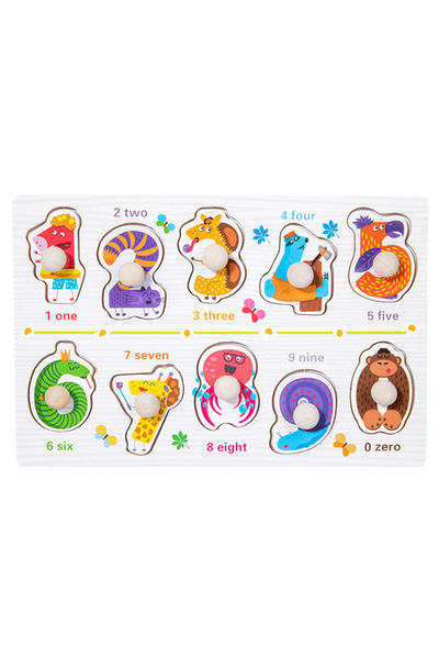 Generic بازل خشبي للأطفال - Style04