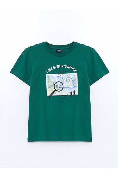 LC Waikiki New Season Crew Neck Boy's T-Shirt - S5Hf31Z4