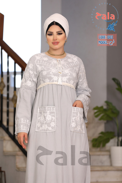 Genrics Linen jalabiya with natural elegance and a modern touch