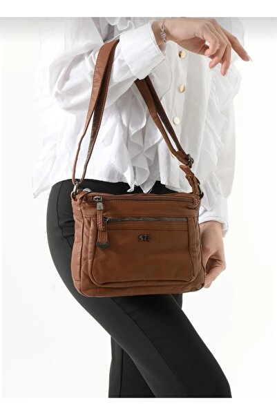 NightLove Faux Leather Shoulder Bag