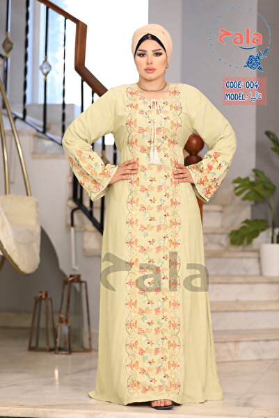 Genrics جلابية استقبال مصنوعة قماش الكتان الخفيف والناعم يمنحك شعورًا بالراحة...