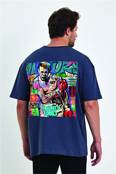 By Caspita Fashion Lenithra Pop Art Muhammad Ali Leđa Štampano Unisex Oversiz...