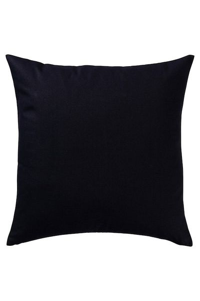 IKEA غطاء وسادة MÅNLAVMAL مقاس 50x50 سم - 100% قطن، ناعم، سهل العناية، قابل للغسل في الغسالة، سحاب مخفي