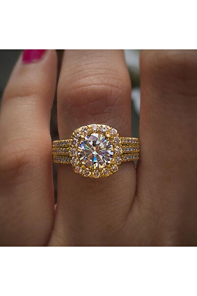 Choice 9 خواتم نسائية عصرية من هويتان Q095 مرصعة بزركونيا مكعبة لامعة، خواتم خطوبة فاخرة، أزياء زفاف