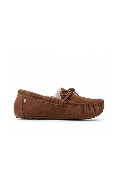 EMU Australia emu australia Women's Slippers brown EMU-W10555 AMITY CHESTNUT/CHESTNUT