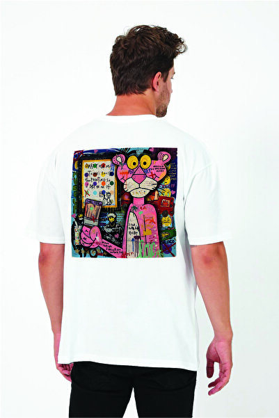 By Caspita Fashion Lenithra Pink Panther ruksak Štampano unisex Oversize kroj...